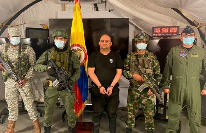 Колумбийските власти са заловили лидера на Клана на Залива и